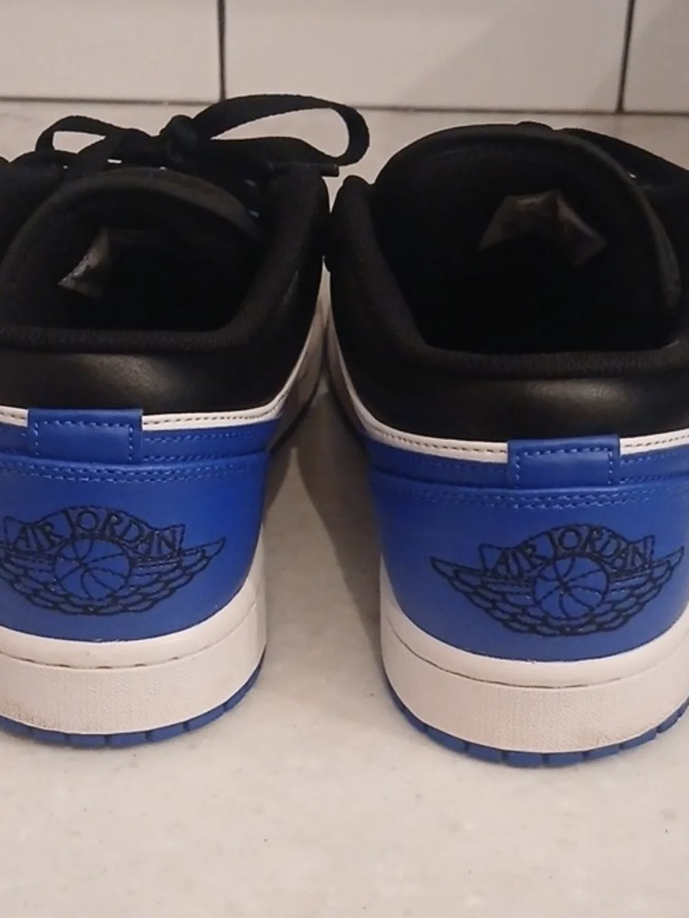 Nike Air Jordan 1 Low - Black/White/Royal Blue